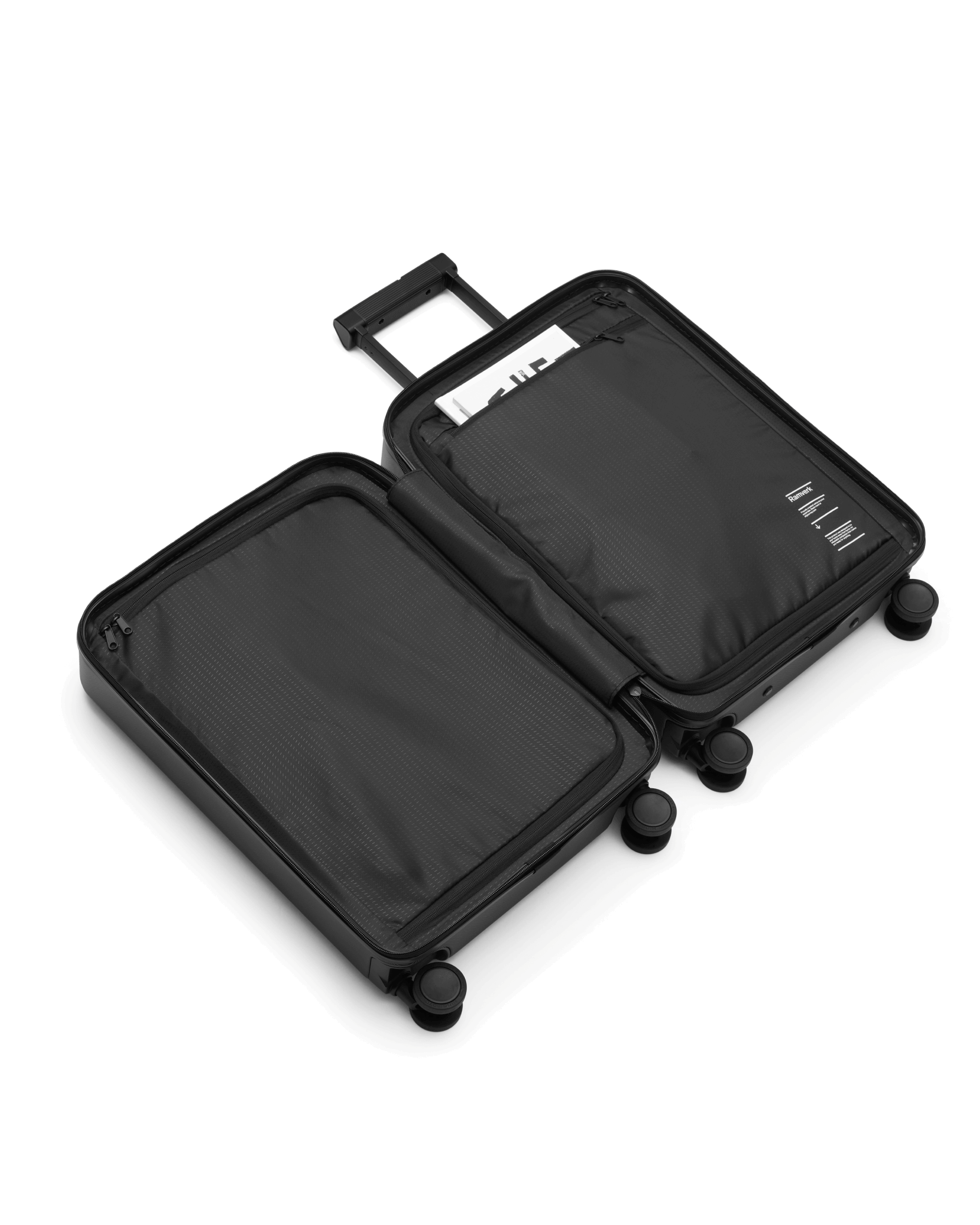 Ramverk Front-access Carry-on Black Out