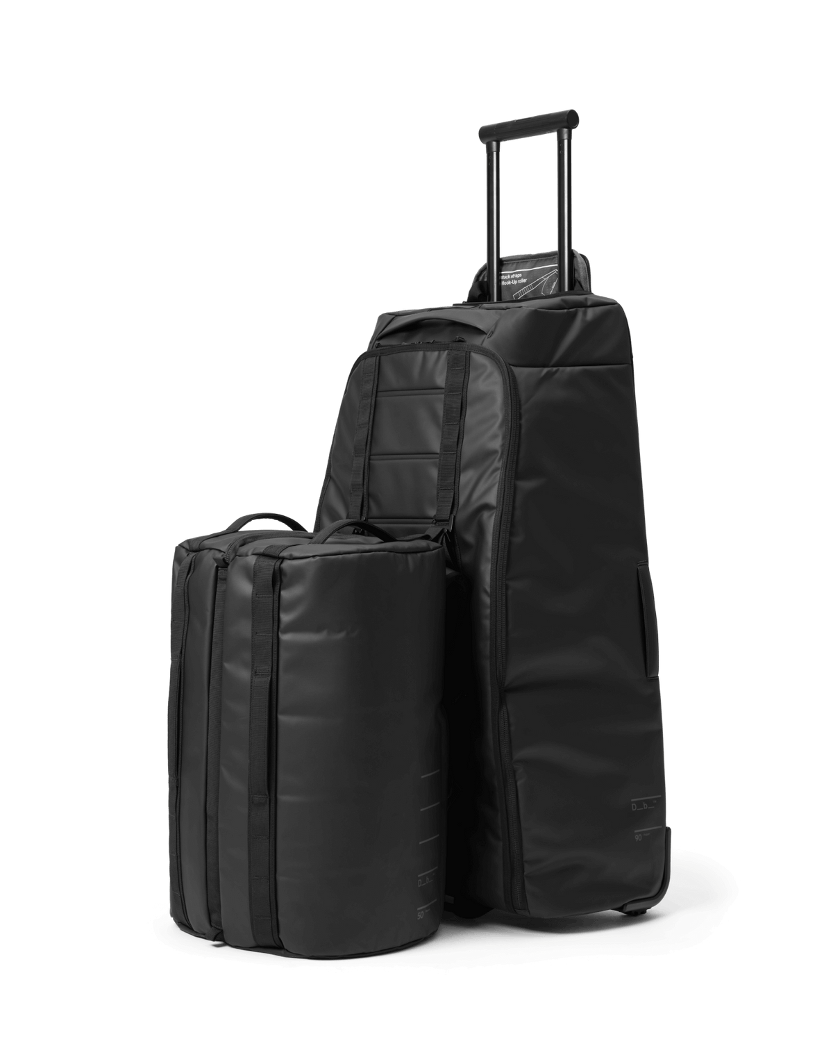 Roamer Pro Split Duffel 50L Black Out