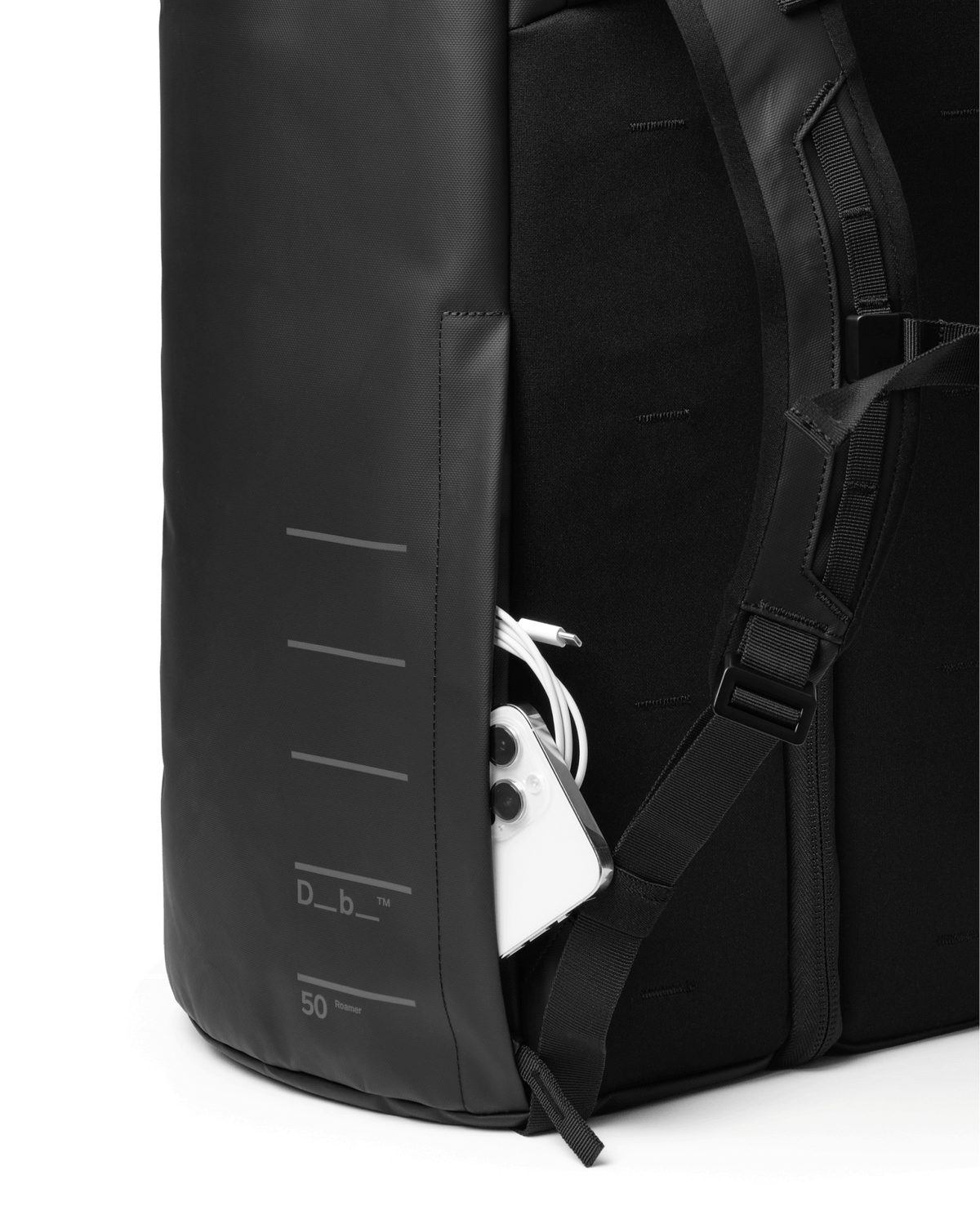 Roamer Pro Split Duffel 50L Black Out