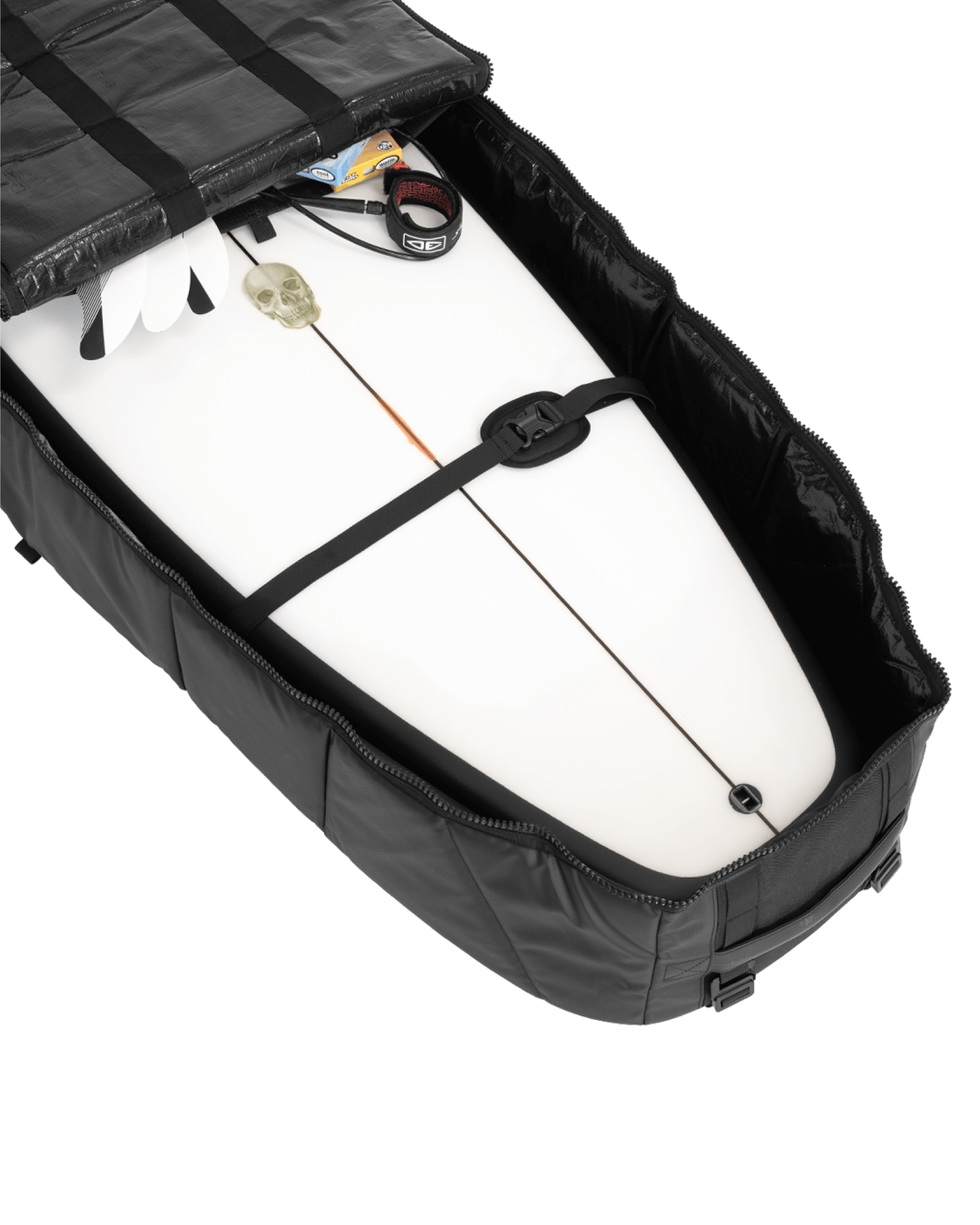 Surf Pro Coffin 6'6 3-4 Boards Black Out